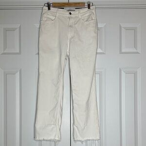 Rachel Comey Cream Row Hem Jeans Sz6